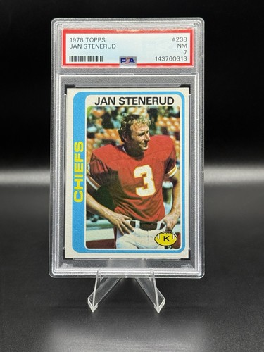 1978 topps jan stenerud - jan, #238