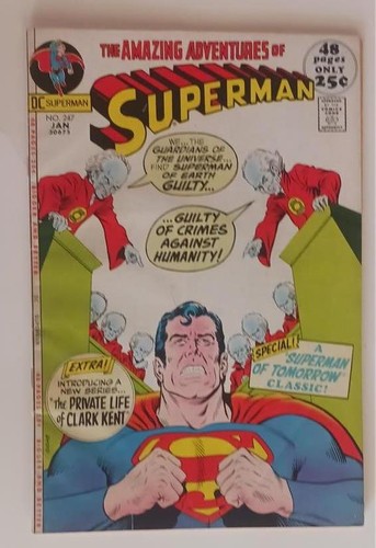 Superman 247 comics jan - superman,