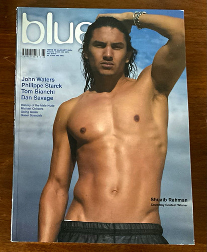 Blue magazine issue - blue, 48