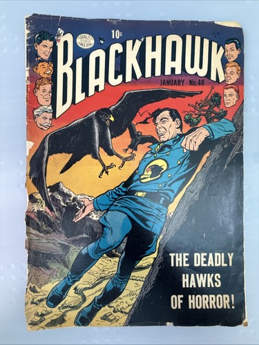 Blackhawk january 1952 - blackhawk,