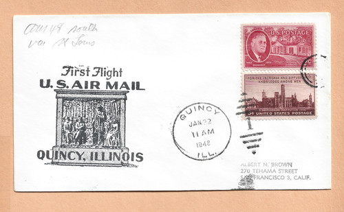 First flight quincy - first,