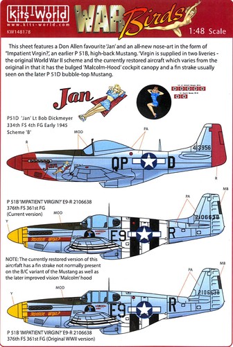 Kits world decals p - kits, 1/48