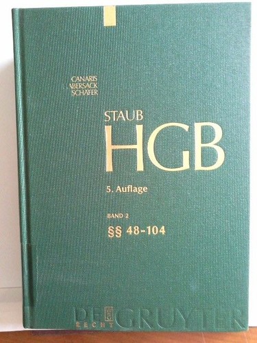 Handelsgesetzbuch - , 2