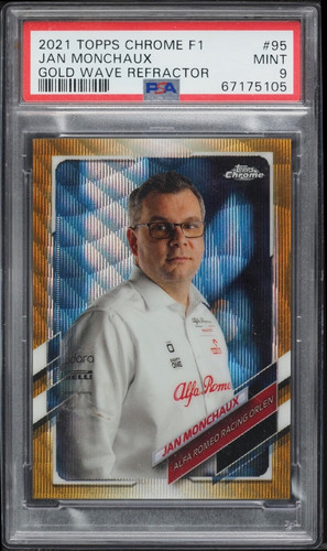 Jan monchaux 2021 topps - monchaux, chrome