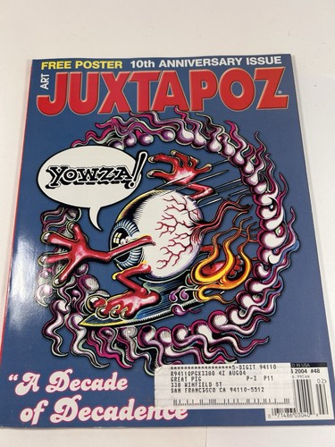 Juxtapoz magazine jan - juxtapoz, 2004