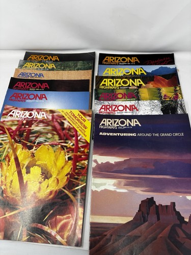 Arizona highways magazines set - arizona,